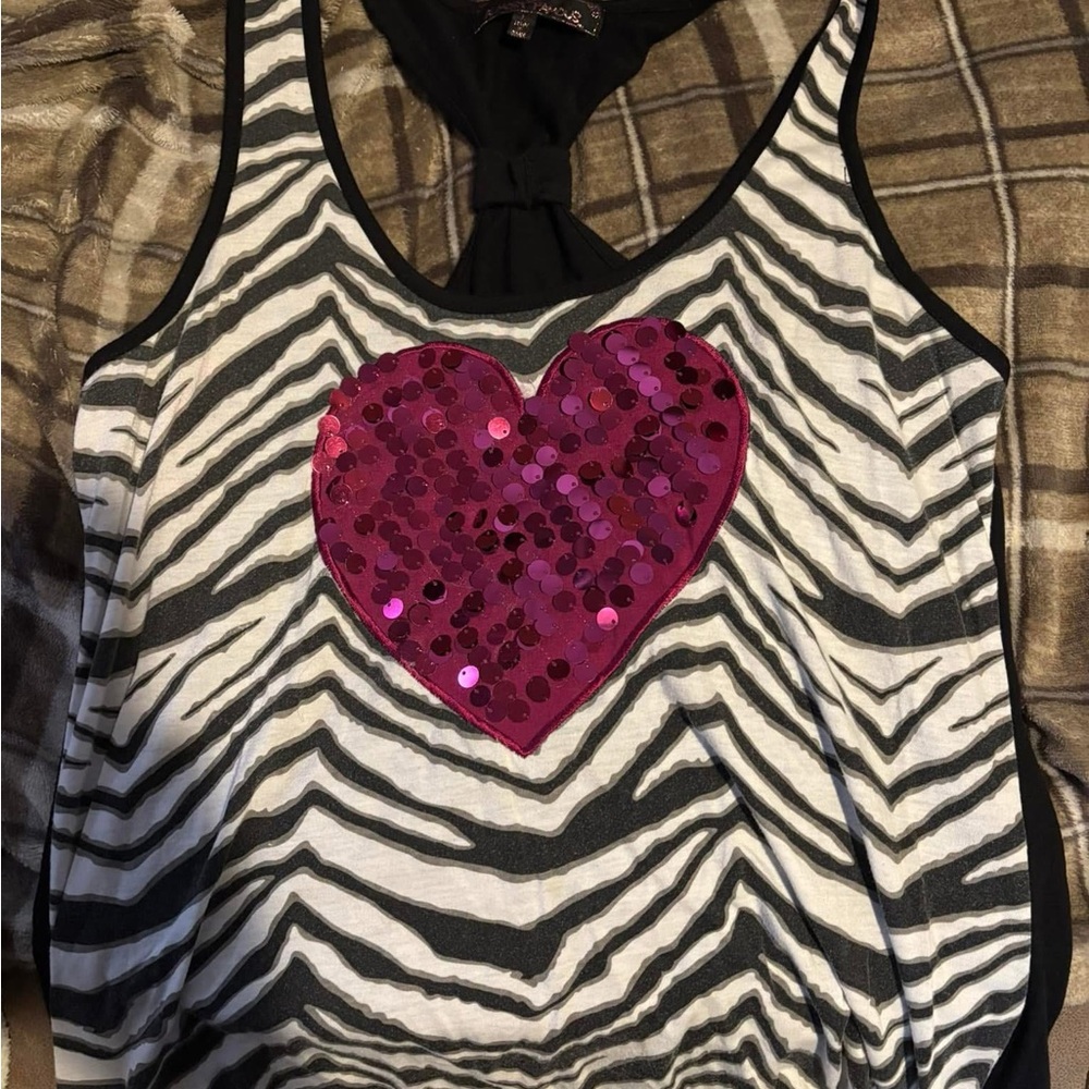 Almost Famous Black Tank Top